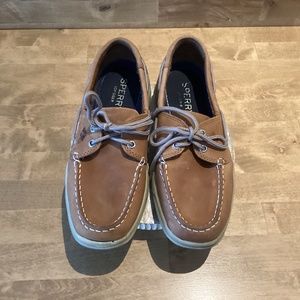 Sperry Top-Sider Intrepid Tan Boat Shoes Size 8 Men’s